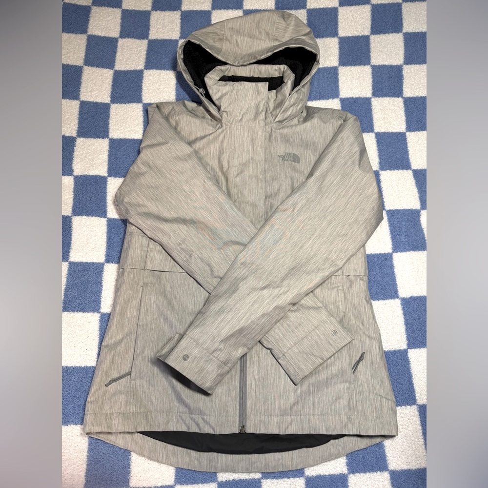 Women’s Small The North Face Light Grey Coat